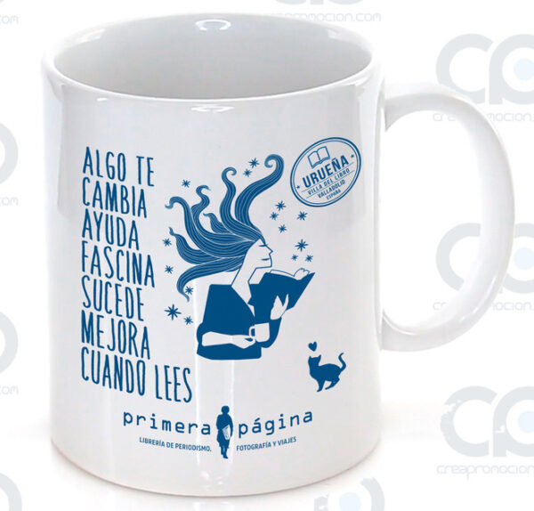 Taza nueva librería